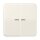 Jung CD10921STRF KNX RF Taster 2-fach (Duroplast hochkratzfest glänzend) Weiß Serie CD