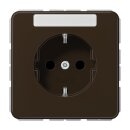 Jung CD1520KINABR Schuko-Steckdose 16 A 250 V (Duroplast...