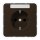 Jung CD1520KINABR Schuko-Steckdose 16 A 250 V (Duroplast hochkratzfest glänzend) Braun Serie CD