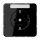 Jung CD1520KINASW Schuko-Steckdose 16 A 250 V (Duroplast hochkratzfest glänzend) Schwarz Serie CD