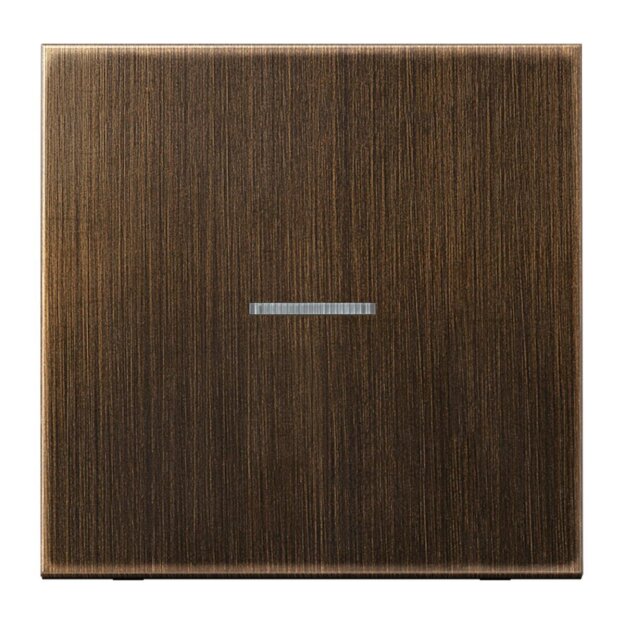 Jung ME10911STRFAT KNX RF Taster 1-fach (Metallausführung) Messing Antik Serie LS