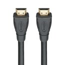 Rutenbeck HDMI-Endgeräte-Anschlusskabel 10 m Schwarz...