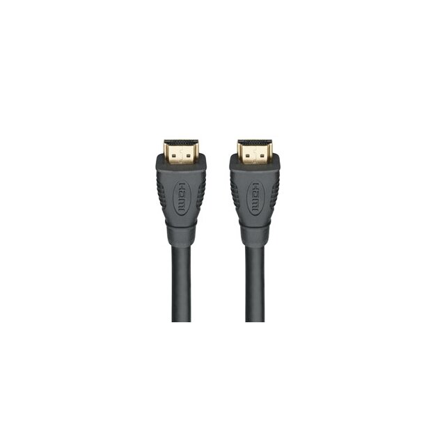 Rutenbeck HDMI-Endgeräte-Anschlusskabel Schwarz AKE HDMI 7,5 m