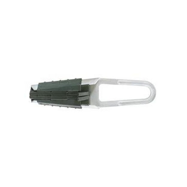 Rutenbeck Abspannklemme Gehäuse aus Edelstahl 1.4301 Spannbereich 55 bis 105 mm Ø Zugentlastung max. 25 kN für selbsttragende Luftkabel AKL 801 XS VA