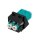 Rutenbeck LC-D Keystone Modul SM OS2 APC Schwarz KMK-LC-D OS2 APC Grün sw