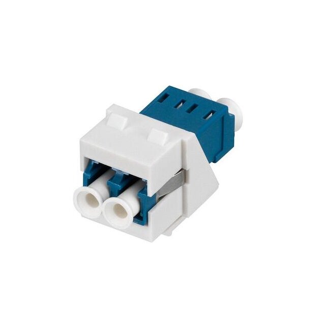 Rutenbeck LC-D Keystone Modul SM OS2 Reinweiß KMK-LC-D OS2 Blau rw