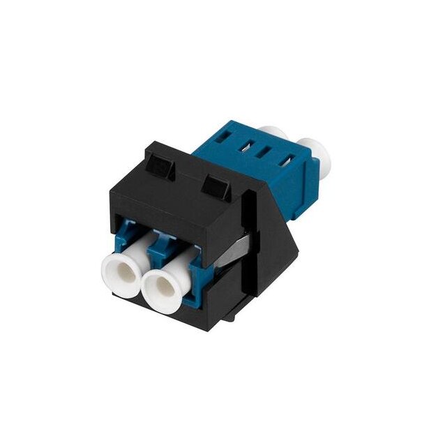 Rutenbeck LC-D Keystone Modul SM OS2 Blau Schwarz KMK-LC-D OS2