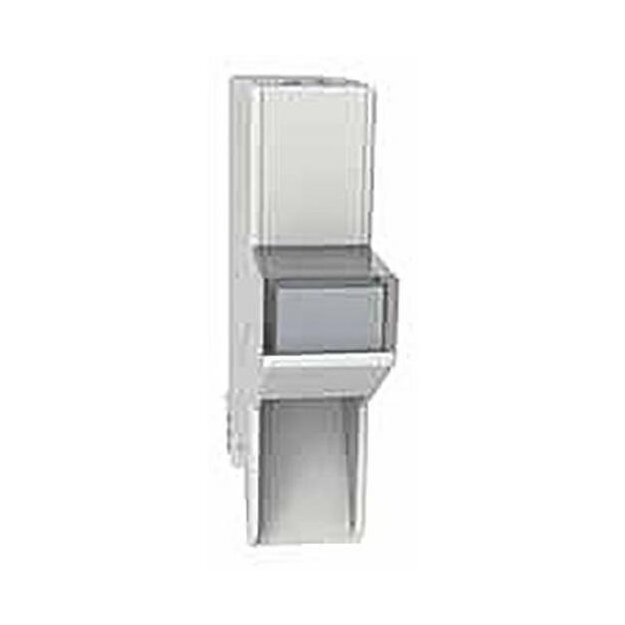 Rutenbeck Montageadapter 1-fach REG-Montage zur Befestigung eines Universalmoduls UM-Cat.6A iso 25/10G oder UM-Cat.6A iso 40/10G KMK-REG