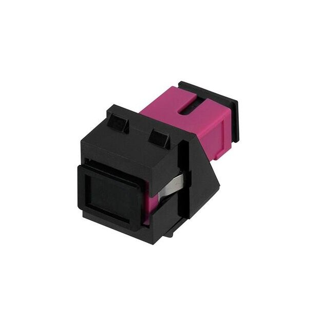 Rutenbeck SC Keystone Modul MM OM4 Schwarz KMK-SC OM4 Erika sw
