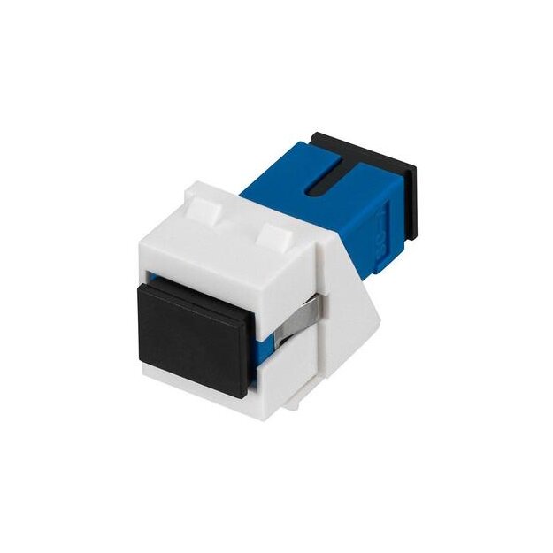 Rutenbeck SC Keystone Modul SM OS2 Reinweiß KMK-SC OS2 Blau rw