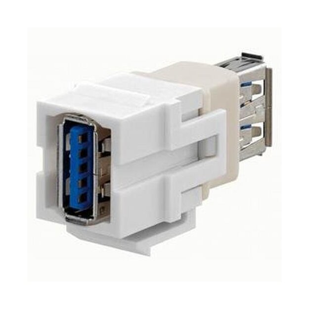Rutenbeck USB-Keystone USB 3.0 USB-A für Montageadapter KMK-MA Up
