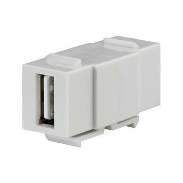 Rutenbeck USB-Keystone USB 2.0 USB A für Montageadapter KMK-MA Up