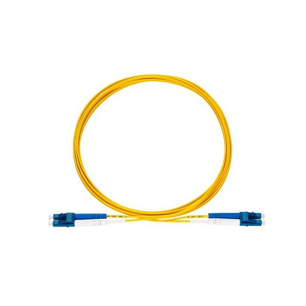 Rutenbeck LC-D/LC-D Patchkabel OS2 APC Gelb 5m