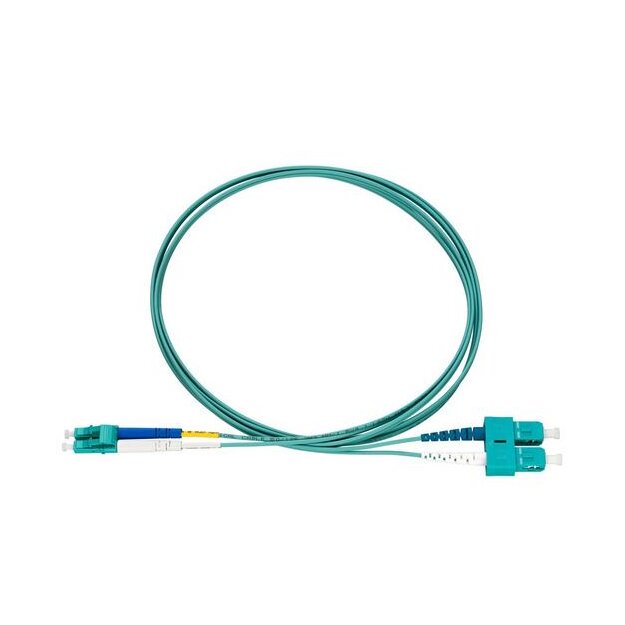 Rutenbeck LC-D/LC-D Patchkabel OM5 Grün 2m