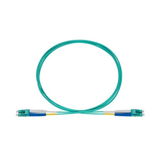 Rutenbeck LC-D/LC-D Patchkabel OM3 Aqua 2m