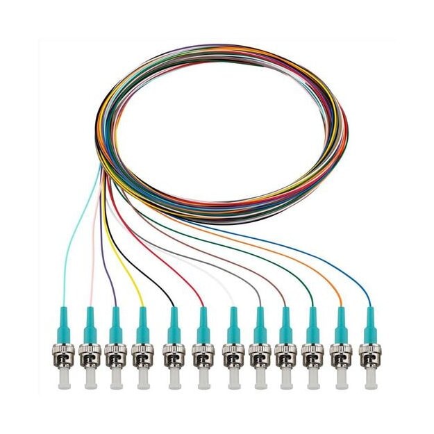 Rutenbeck Pigtails 12xST OM3 2m