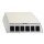 Rutenbeck Keystone-Patchpanel zur Aufnahme von max. 6 Universalmodulen und Keystonemodulen KMK Aufputz für Tisch-/Wandmontage REG-Montage PP-UM A-6 Ap rw