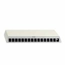 Rutenbeck Cat.6A iso-Patchpanel mit 16 Universalmodulen...