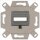 Rutenbeck Unterputz-Montageadapter SC-D/LC-Quad 2-fach Mausgrau SC-D/LC-Q-MA Up g