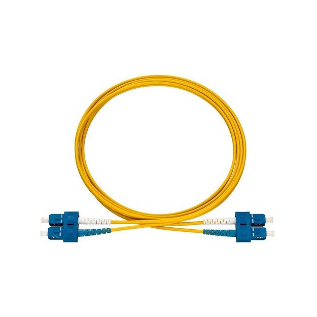 Rutenbeck SC-D/SC-D Patchkabel OS2 Gelb 2m