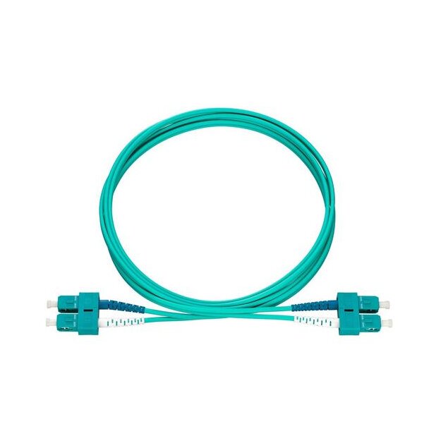 Rutenbeck SC-D/SC-D Patchkabel OM5 Grün 2m