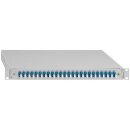 Rutenbeck Spleissbox ausziehbar 19/1HE 24xLC-D OS2 Blau