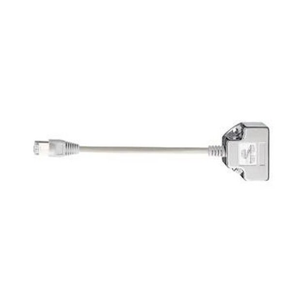 Rutenbeck Cablesharing-Adapter geschirmt Buchsen 1:1 parallel T-ADAP 2 x 8