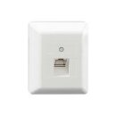 Rutenbeck ClassEA iso U 1-fach-Anschlussdose Aufputz...