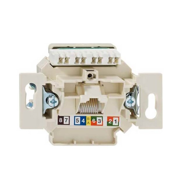 Rutenbeck ClassEA iso U-Anschlussdose ungeschirmt 1-fach Unterputz UAE-ClassEA iso-8 U Up 0 mK