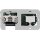 Rutenbeck 12GB-WLAN-Accesspoint Unterputz mit RJ45-Frontport Reinweiß Up-Accesspoint UAE 2,4/5GHz 1,2G rw Up 0
