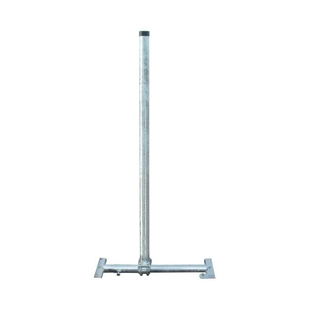 Astro SDH 130 Dachsparrenhalter feuerverzinkter Stahl für Montage von Parabolantennen Mastlänge 130 cm Mastdurchmesser 48 mm Sparrenabstand 500 - 900 00370131