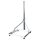 Astro STH 50 Terrassenständer / Balkonfuß Aluminium ideal für die Montage von kleineren Parabolantennen Gestell zum Einlegen einer Betonplatte 50 x 50 cm Mastl 00370052