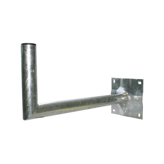 Astro SWH 55 Wandhalter feuerverzinkter Stahl Wandabstand 550 mm Mastdurchmesser 48 mm Montagefläche 200 x 200 mm 00702550