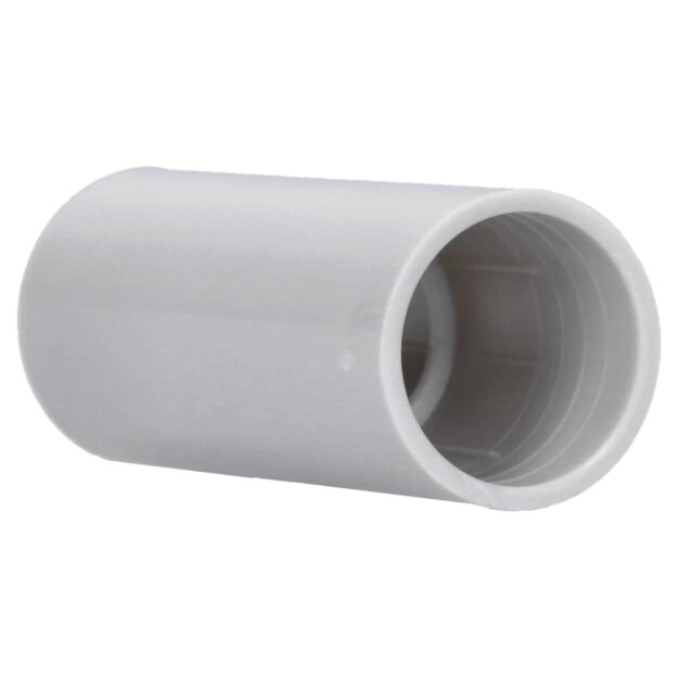 Voxura Verbindungsmuffe Ø 16x45mm grau für Kunststoff-Stangenrohre