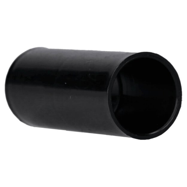 Voxura Verbindungsmuffe Ø 25x64mm schwarz für Kunststoff-Stangenrohre