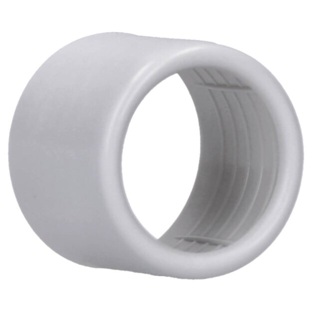 Voxura Rohrendtüllen M25 25x23mm PP Kunststoff für Installationsrohre grau