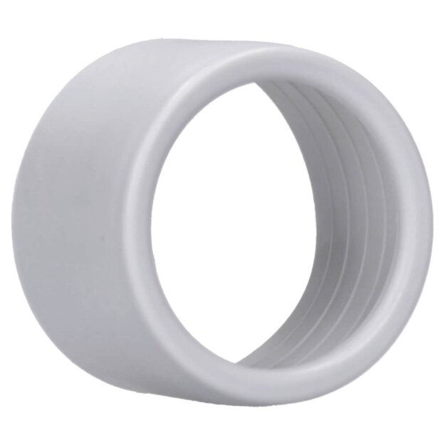 Voxura Rohrendtüllen M40 40x26mm PP Kunststoff für Installationsrohre grau