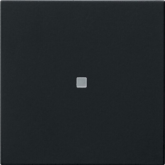 Gira 5104005 KNX RF Bedienaufsatz 1-fach System 55 Schwarz matt