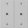 Gira 5386015 Wippe 2-fach Pfeile Kontrollfenster System 55 Grau matt