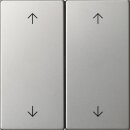 Gira 5387600 Wippe 2-fach Pfeile System 55 Edelstahl