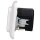 Busch-Jaeger Reflex SI Set: USB-A+C Steckdose 20 EUCB2USBAC-214 + 2511-214 1-fach Rahmen, Alpinweiß