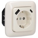 Busch-Jaeger 2x USB-Set weiß: 1x 20 EUCB2USBAC-212...