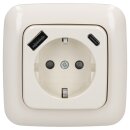 Busch-Jaeger 2x USB-Set weiß: 1x 20 EUCB2USBAC-212...