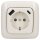 Busch-Jaeger 2x USB-Set weiß: 1x 20 EUCB2USBAC-212 USB-A + C Steckdose + 1x 2511-212 1-fach Rahmen Duro SI