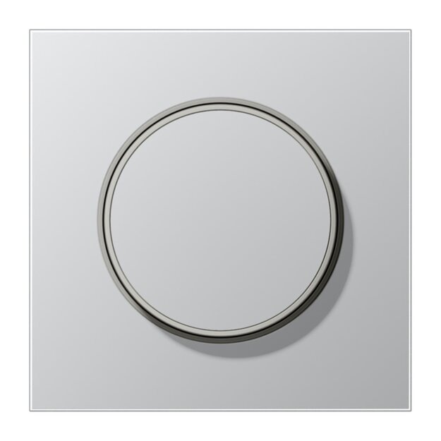 Jung AL1740 Abdeckung mit Drehknopf Aluminium matt Serie LS
