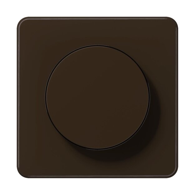 Jung CD1740BR Abdeckung mit Drehknopf Duroplast Braun glänzend Serie CD