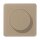 Jung CD1740GB Abdeckung mit Drehknopf Duroplast Bronze matt Serie CD