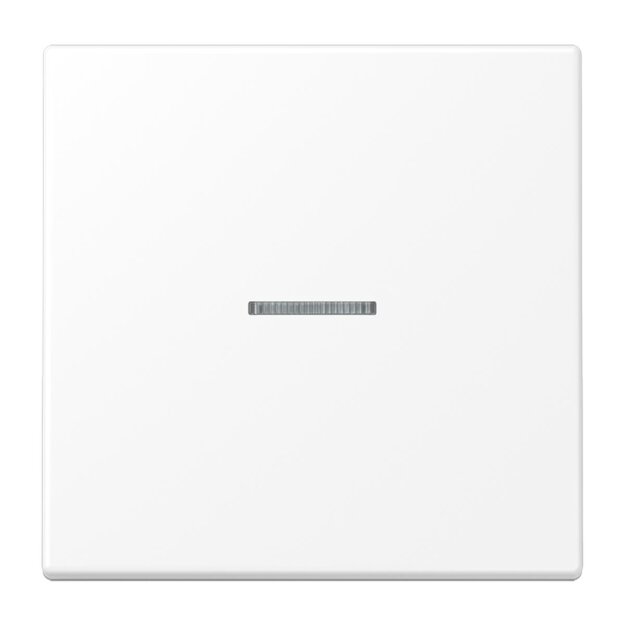 Jung LS10911STRFWWM KNX RF Taster 1-fach Duroplast lackiert Weiß Serie LS