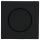Jung LS1740SWM Abdeckung mit Drehknopf Duroplast Graphitschwarz matt Serie LS