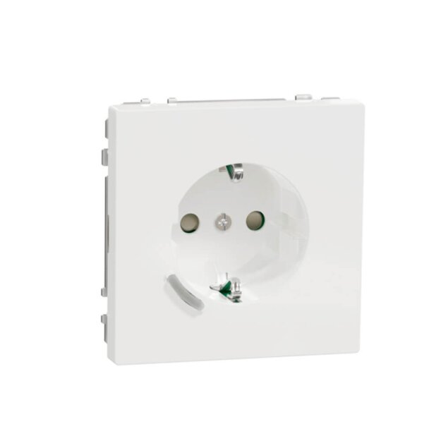 Merten MEG2380-6035 Connected SCHUKO-Steckdose 16A System Design Thermoplast brillant Lotosweiß